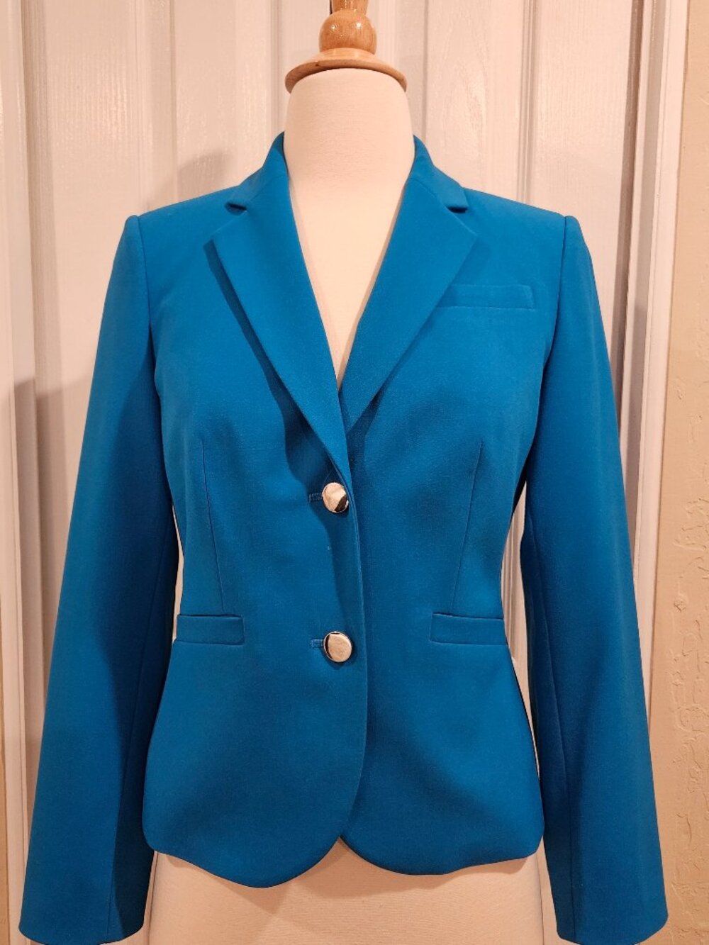 BLUE BLAZER by Calvin Klein - Size 4P (A-1203)